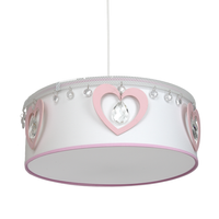 Milagro - Lampa wisząca HEART 1xE27
