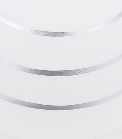 SIMPLI LAMPA WISZĄCA 5*40W E27  CHROM  Z KRYSZTAŁKIEM+KLOSZ Z PASKIEM
