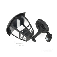 Kinkiet ogrodowy TEVIO KG 1xE27 LX IP54 czarny LED2B