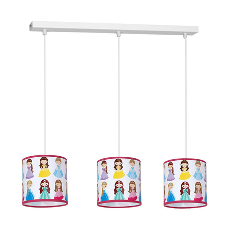 Milagro - Lampa Wisząca PRINCESS 3xE27