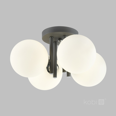 Lampa sufitowa GLOBE ELEGANCE ASH S4 4xG9 Kobi Design