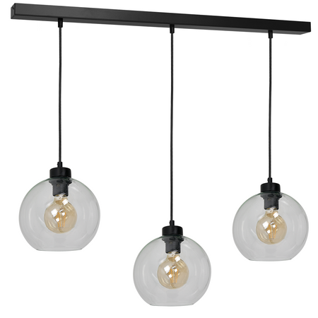 Milagro - Lampa wisząca SOFIA CLEAR 3xE27