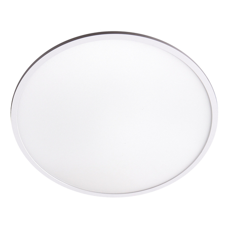 Plafon Pryzma 28 cm biały LED CCT