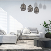 Milagro - Lampa wisząca BELIZE 3xE27