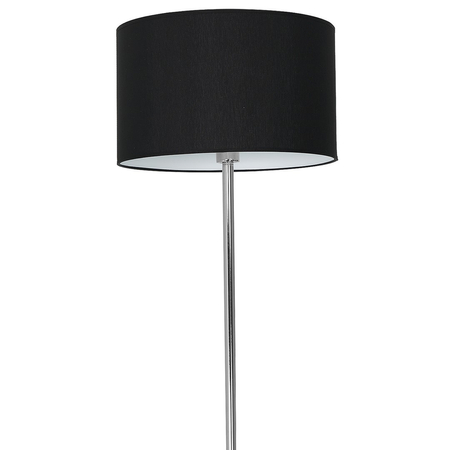 Milagro - Lampa stojąca CASINO BLACK/CHROME 1xE27