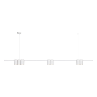 Milagro - Lampa wisząca (listwa) GENESIS WHITE 7xGU10