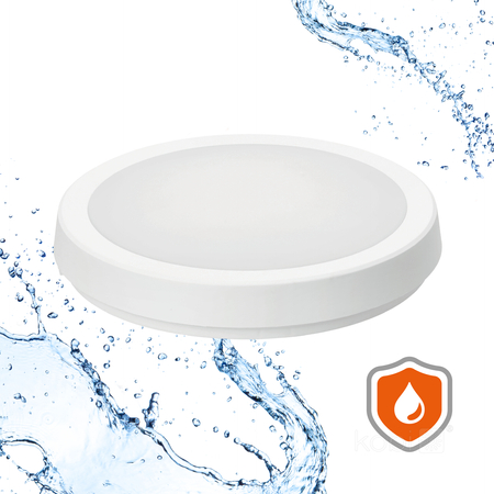 Plafon LED NAIROS G2 18W 3CCT IP65 biały Kobi Premium