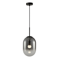 Milagro - Lampa wisząca ALIAS BLACK 1xE14 fi 240