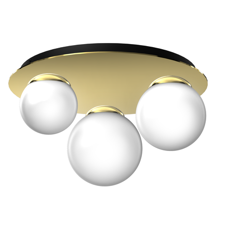 Milagro - Lampa sufitowa PLATO 2xE14 + 1xE27