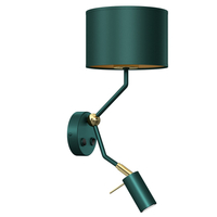 Milagro - Kinkiet VERDE GREEN + 1x mini GU10