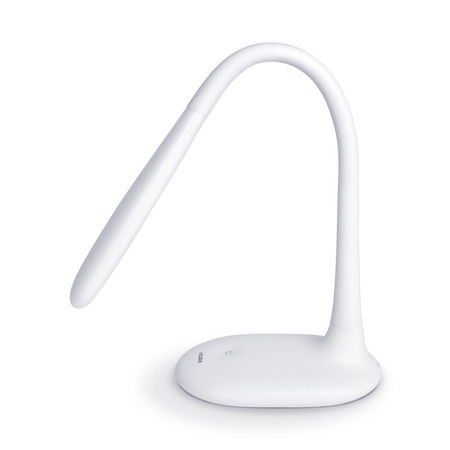 Lampka biurkowa LED 5.5W 3 barwy ściemnialna USB