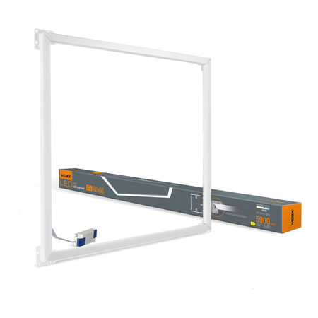 Panel ramka składana sufitowa podtynkowa LED Videx 60x60 40W 5000K