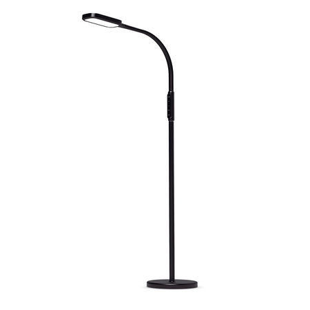 LED Lampka podłogowa z możliwością przyciemniania VIDEX-FLOOR-LAMP-TOKYO-BLACK