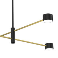 Milagro - Lampa sufitowa CROSS GOLD 4xGX53