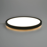 Plafon LED oprawa sufitowa czarna okrągła 18W 4000K 1800lm