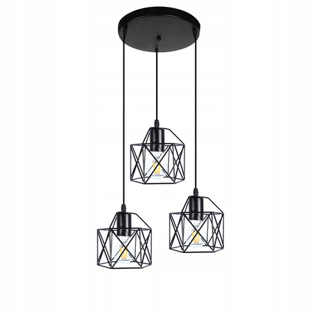 Lampa Loft Brylant okągła