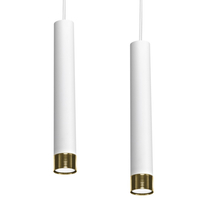 Milagro - Lampa wisząca DANI WHITE/GOLD 3xGU10