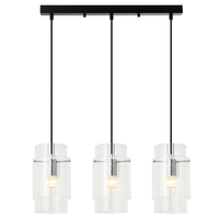 Lampa wisząca Savona czarna 3xE27