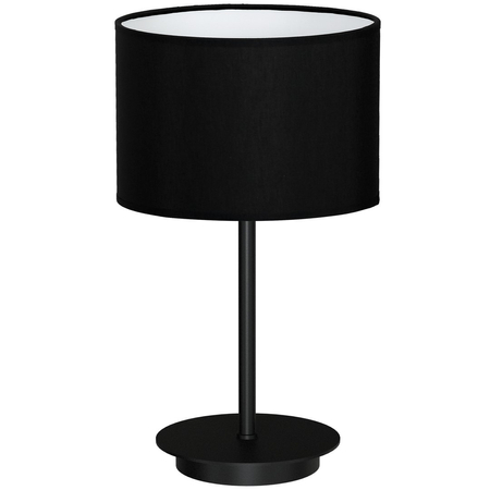 Milagro - Lampka stołowa BARI BLACK 1xE27