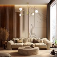 Milagro - Lampa sufitowa DORI GOLD 4xG9