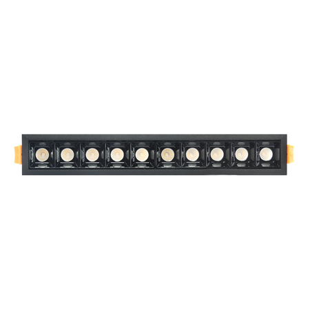 Lampa liniowa Led podtynkowa 20W 4000K czarna JDL-10T