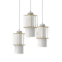 Milagro - Lampa wisząca BLANCO 3xE27