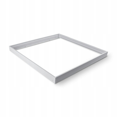 Ramka do panelu LED natynkowa biała 60x60 click