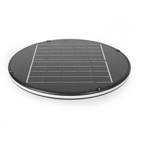 Parkowa lampa solarna LED Videx IP54 5000K 1400lm czujnik ruchu + pilot