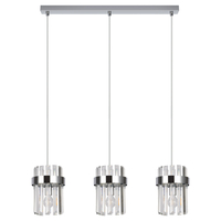 Lampa wisząca Vetro chrom 3xE14