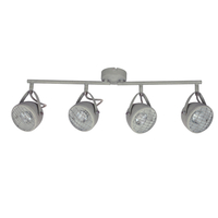 PENT LAMPA SUFITOWA LISTWA 4X50W GU10  BETONOWY SZARY
