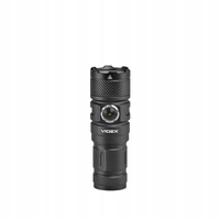 Latarka LED Videx 1500 Lumenów Barwa 5000K USB C IP66 Zasięg do 220m VLF-A298