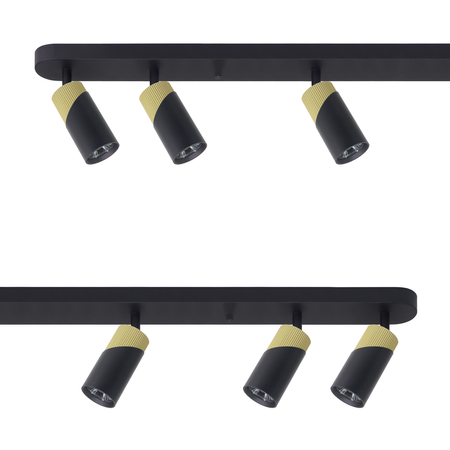 Milagro - NEO BLACK GOLD SPOT 6xGU10