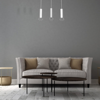 Milagro - Lampa wisząca DANTE SILVER 3x mini GU10