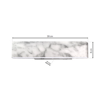 Milagro - Kinkiet PIERCE WHITE 12W LED