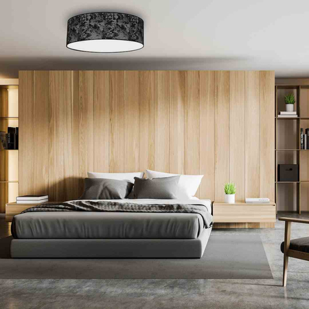 Lampa Sufitowa SATINO SILVER 3xE27 Ø60cm