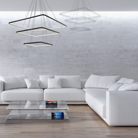 Milagro - LAMPA WISZĄCA NIX BLACK 117W LED