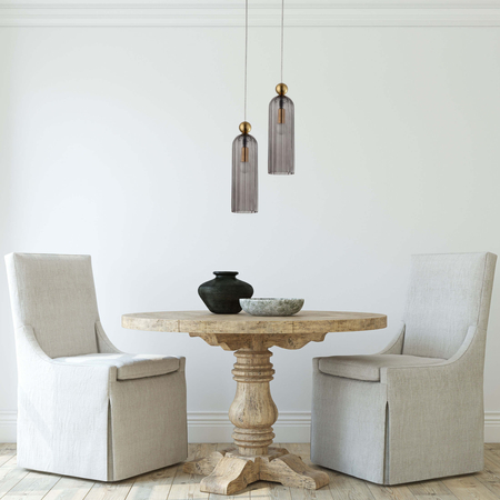 Lampa wisząca Piega 1 smoked 1xE14