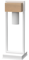 Milagro - Lampa stołowa WEST WHITE 1xGU10