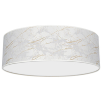 Milagro - Lampa sufitowa SENSO White/Gold 3xE27 Ø60cm