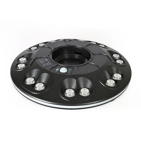 Parkowa lampa solarna LED Videx IP54 5000K 1400lm czujnik ruchu + pilot