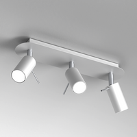 Milagro - Lampa sufitowa PRESTON WHITE/CHROME 3x mini GU10