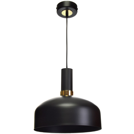 Milagro - Lampa wisząca MALMO BLACK/GOLD 1xE27