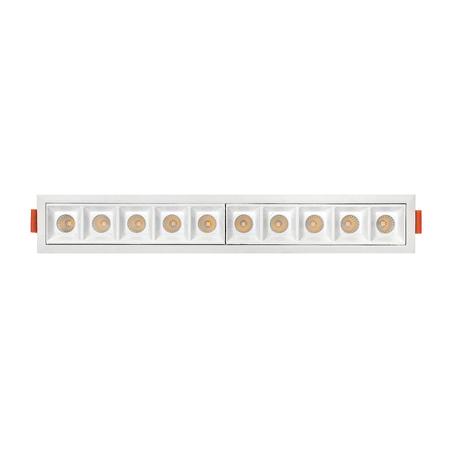 Lampa liniowa Led podtynkowa 20W 4000K BIAŁA JDL-10T