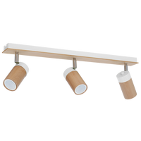 Milagro - Lampa sufitowa BARON WHITE 3xGU10