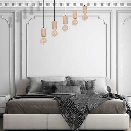 Milagro - Lampa wisząca LINES 5xE27
