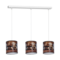 Milagro - Lampa Wisząca TEDDY BEAR 3xE27
