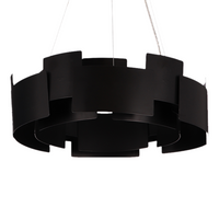 Milagro - Lampa wisząca TORINO BLACK 24W LED