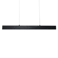 Milagro - Lampa wisząca PIERCE BLACK 18W LED