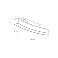 Milagro - ROUND MAGNETIC TRACK 10W 3000K do śr. 900mm