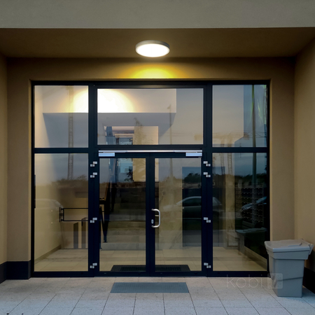 Plafon z czujnikiem ruchu LED NAIROS G2 24W 3CCT LX IP65 biały Kobi Premium